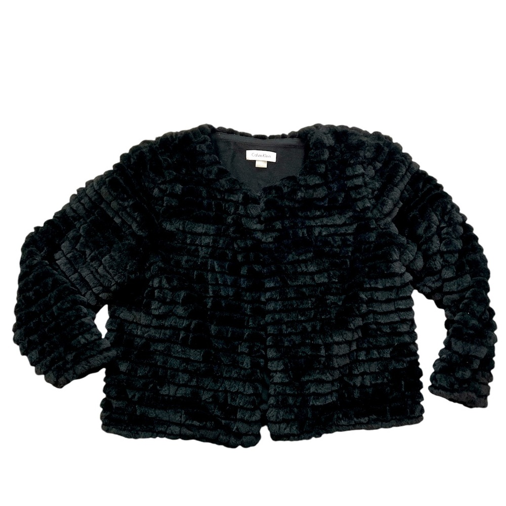 Super Soft! CK Short Jacket Formal Faux Fur